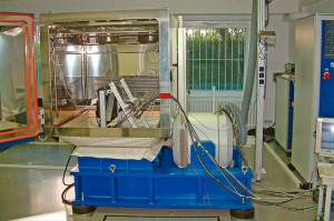 Schwingen in Funktion mit Temperatur