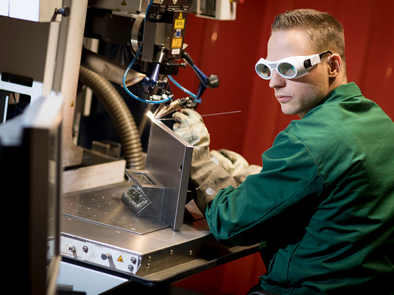 Laserschweißen mit TRUMPF TruLaserStation 5004