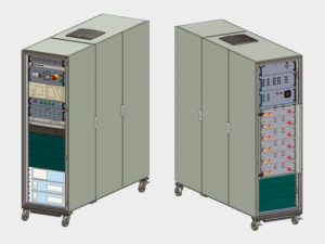 12 V/ 48 V DC/DC-Prüfrack