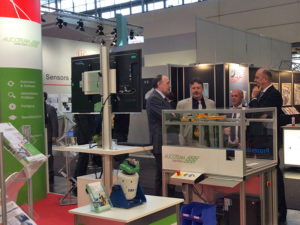 Prominenter Besuch auf dem Hannover-Messestand 2015