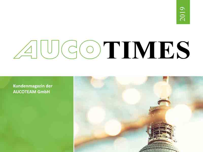 Kundenmagazin AUCO TIMES 2018